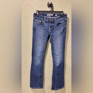 BKE Women's Boot Cut Jeans in Blue